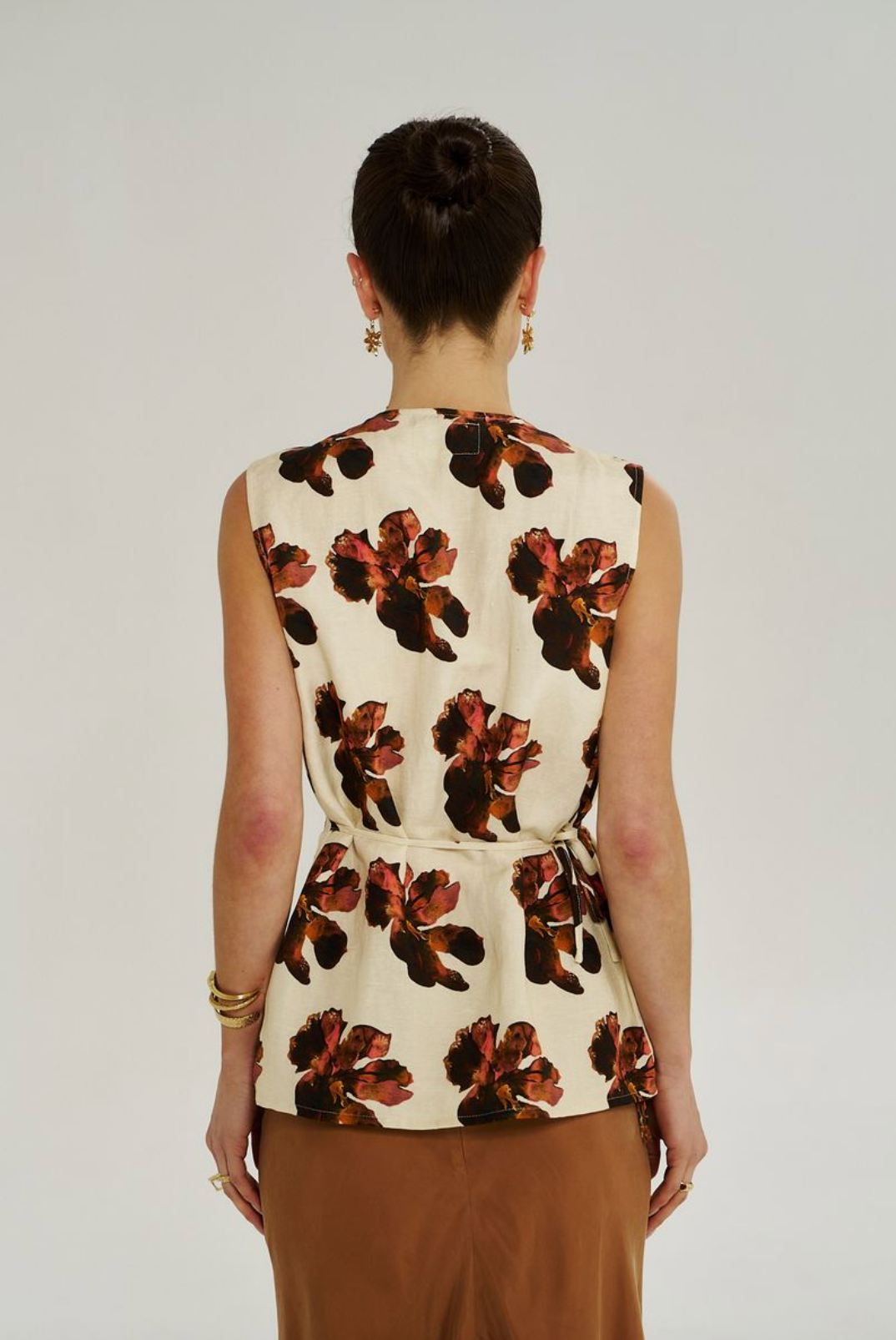 Summi Summi Wrap Vest - Butter Fleur