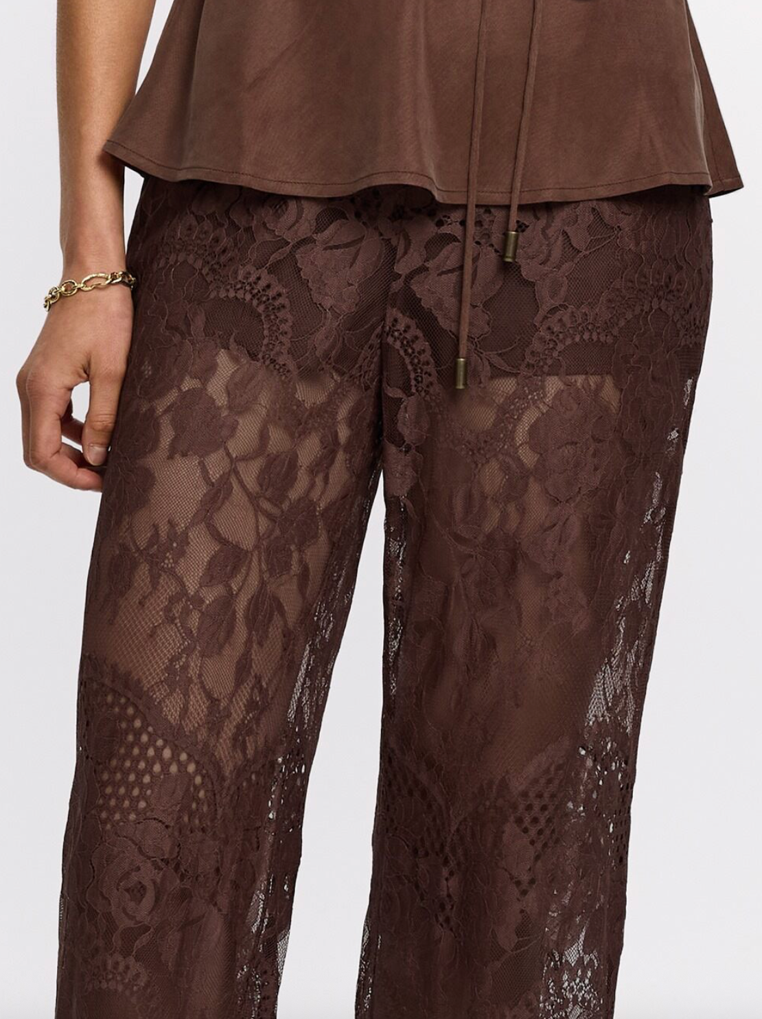 Kivari Arabella Pant - Chocolate