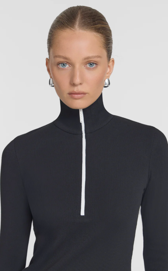 Viktoria & Woods Summit Rib Turtleneck - Black