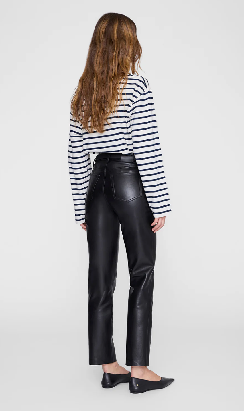 Anine Bing Newton Tee - Navy Stripe