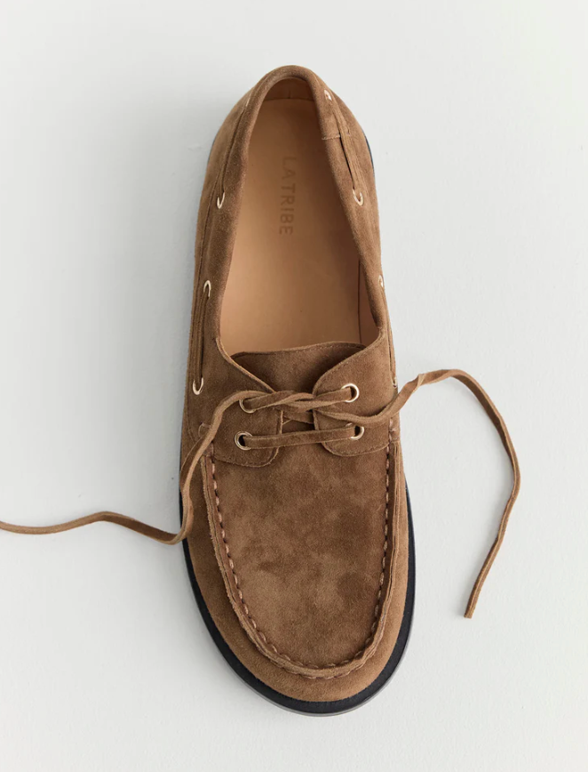 La Tribe Marlo Boat Shoe - Brown