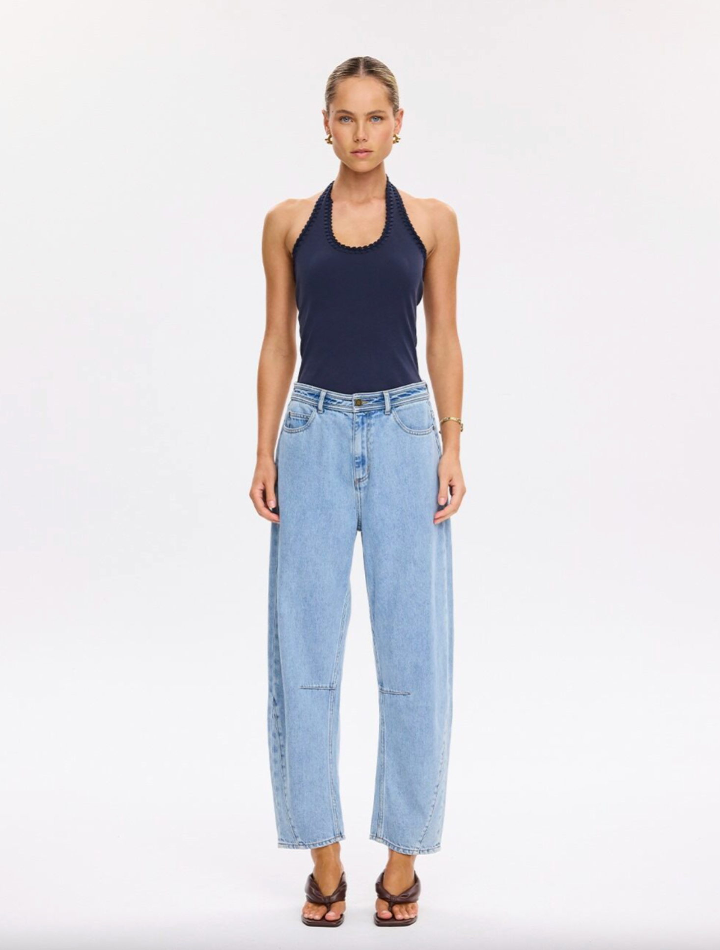 Kivari Dylan Jean - Pale Stone