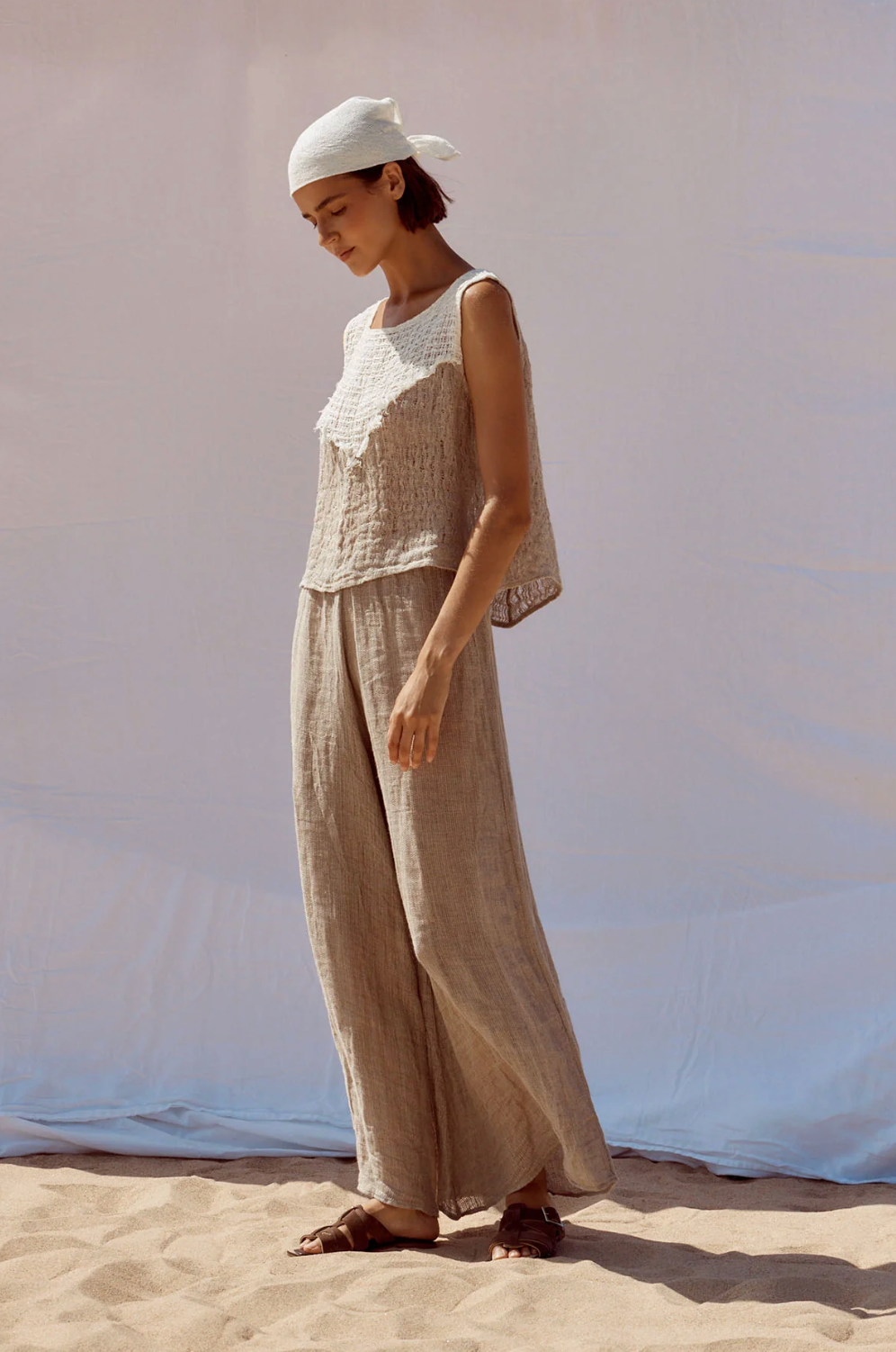 Estilo Emporio Romano Pant - Samba Natural