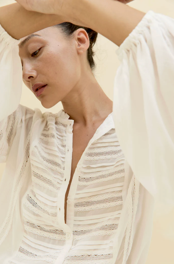 Lilya Persia Top - Ivory