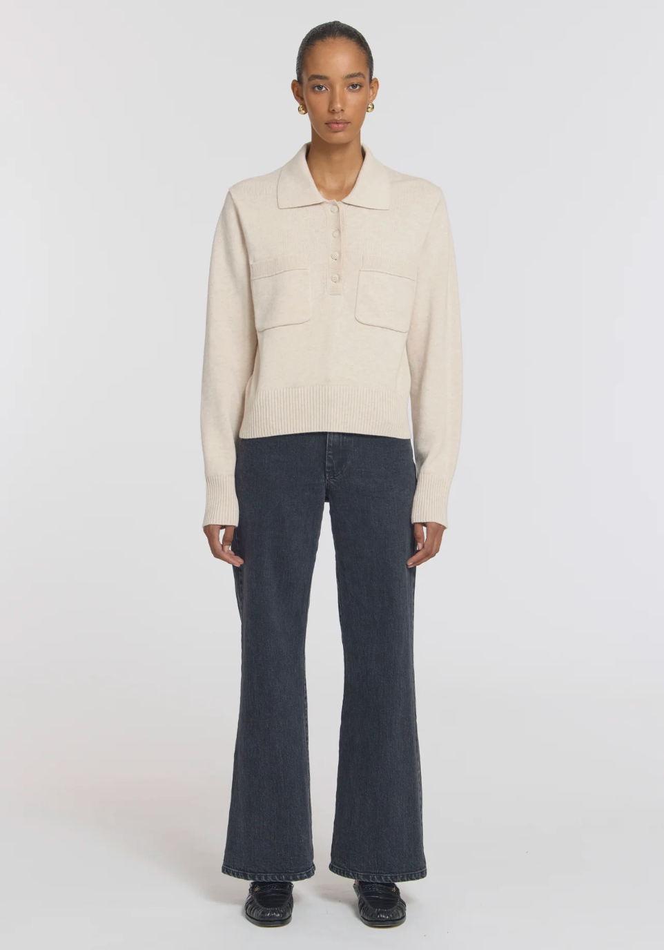 Viktoria & Woods Duplicity Knit - Oat Marle