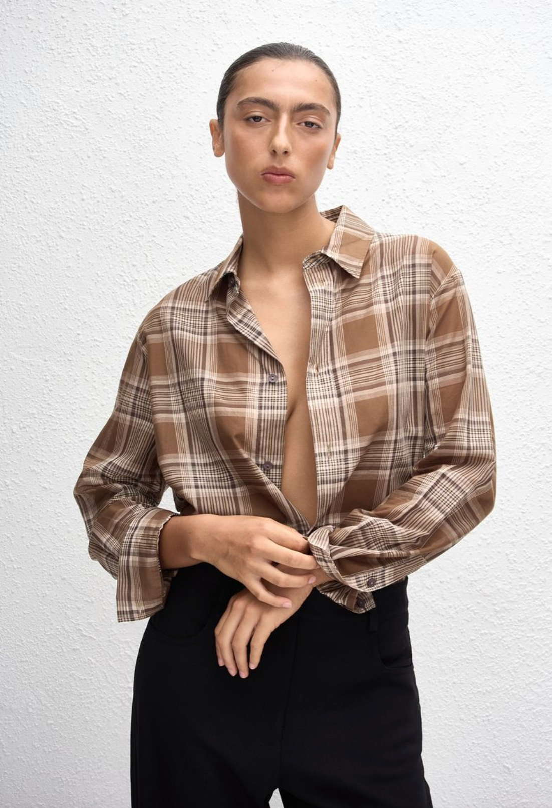 Matteau Voile Plaid Shirt - Picnic Plaid
