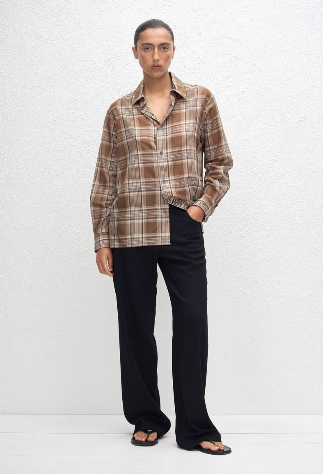 Matteau Voile Plaid Shirt - Picnic Plaid