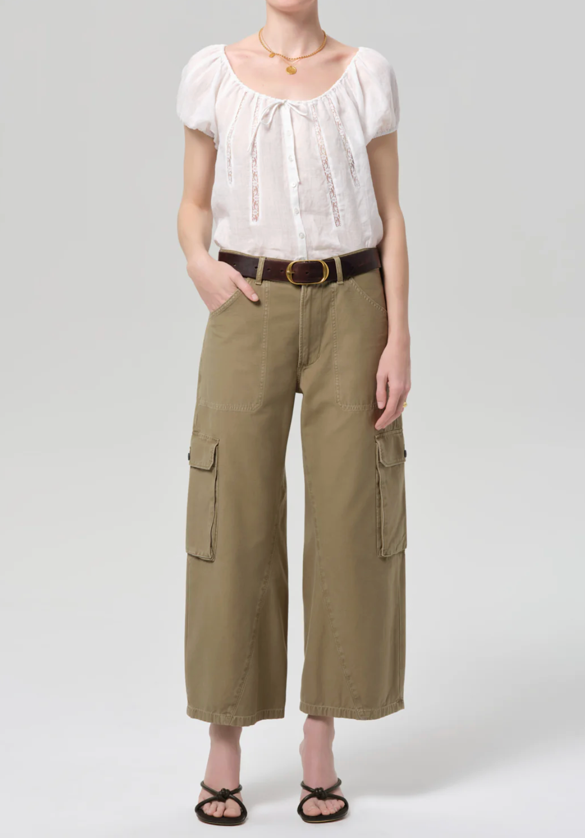 Citizens Of Humanity Thassos Twisted Seam Utility Pant - Bezal