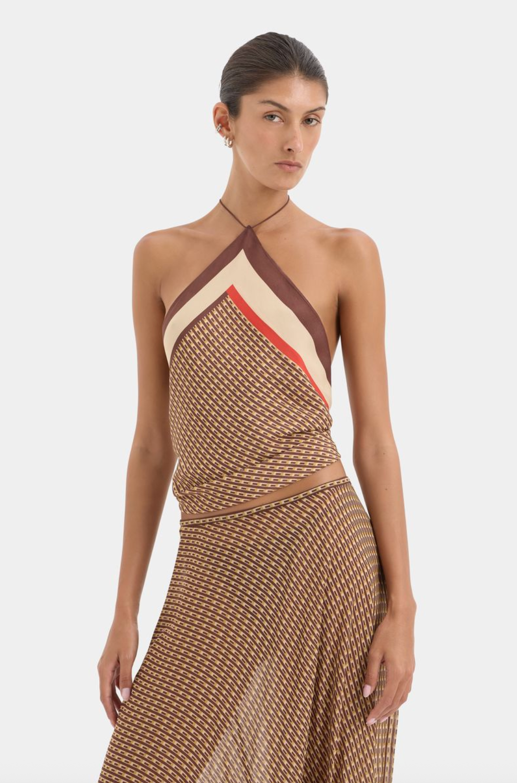 SIR. Cooper Scarf Top - Linnea