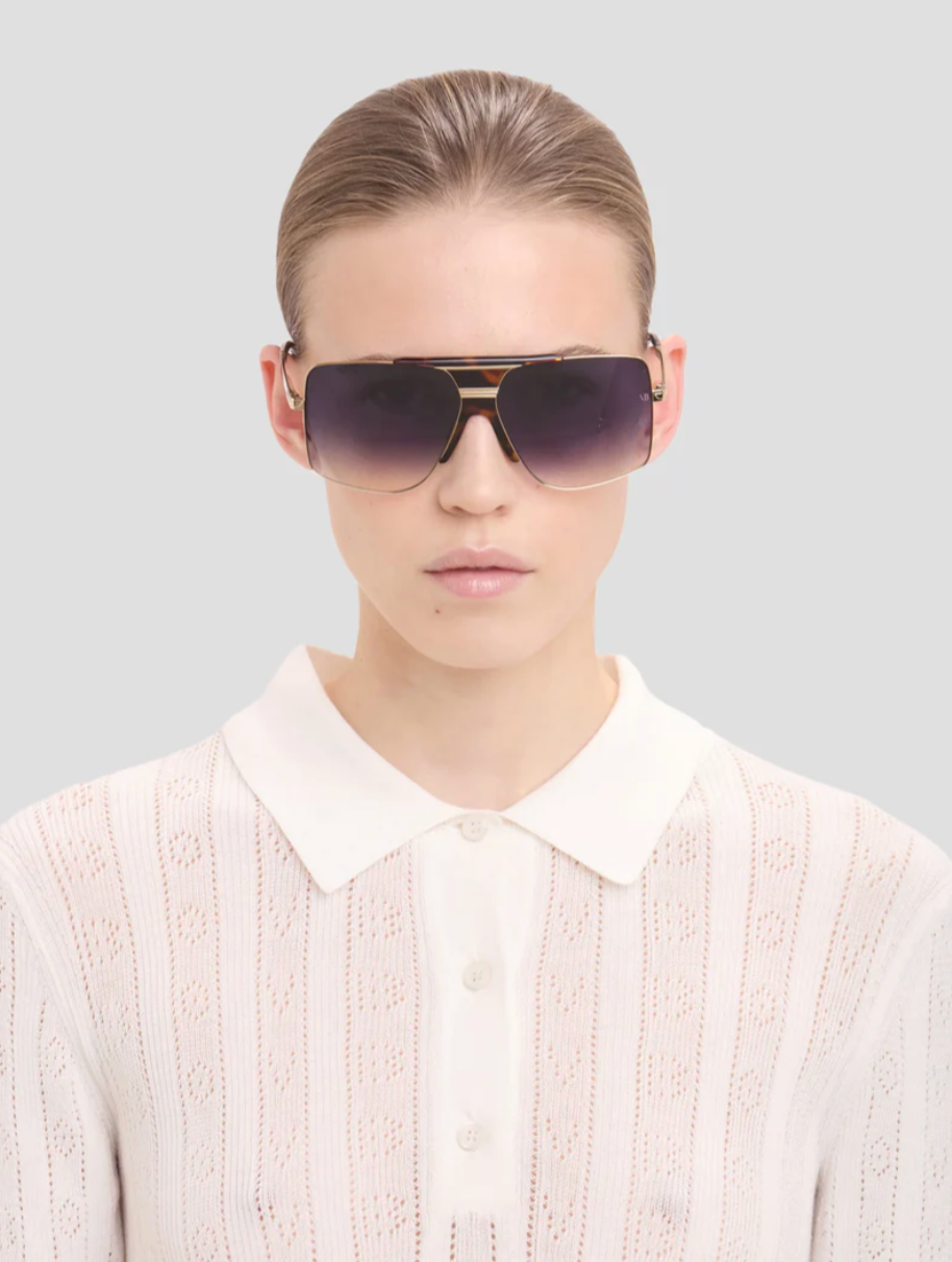 Victoria Beckham VB 7006/S 2IK 08 in Havana Gold