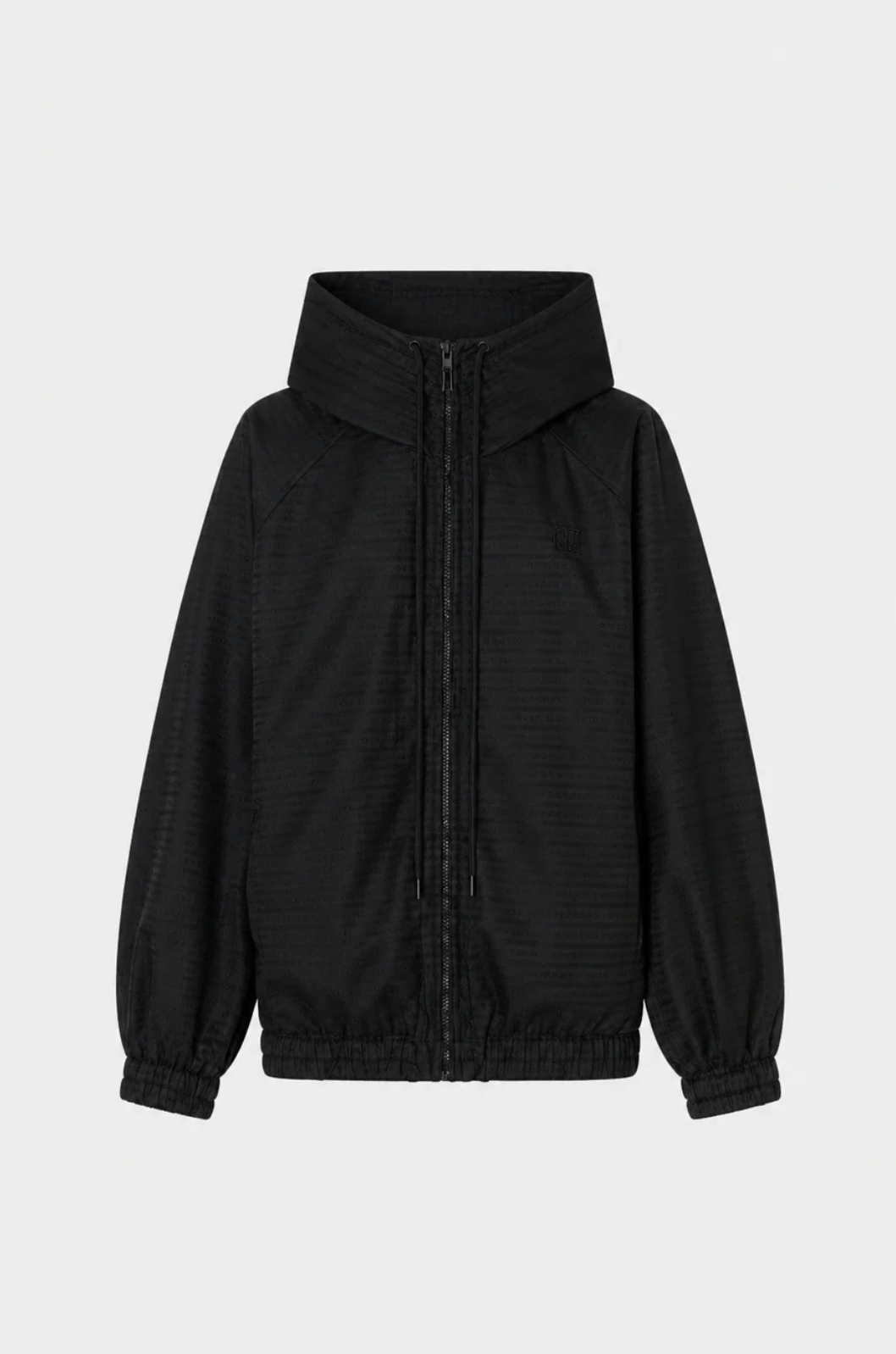 Camilla and Marc Escher Logo Jacquard Anorak - Black
