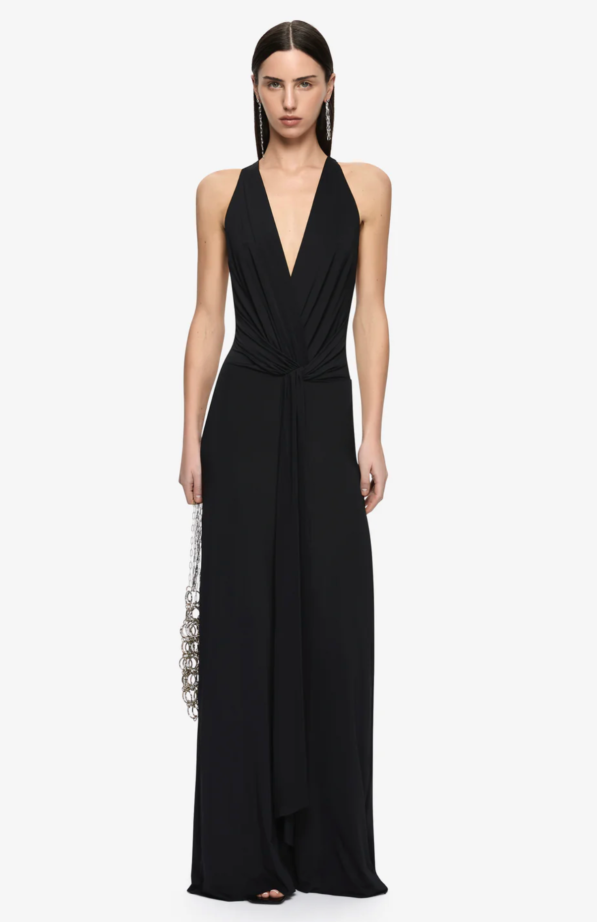 bec and bridge black wrap dress Bec + Bridge The Dreamer Wrap Dress in Black