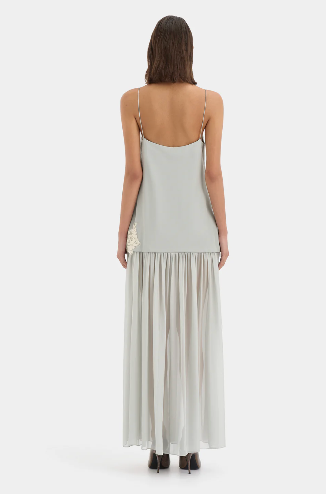SIR. Noria Tiered Gown - Powder Blue