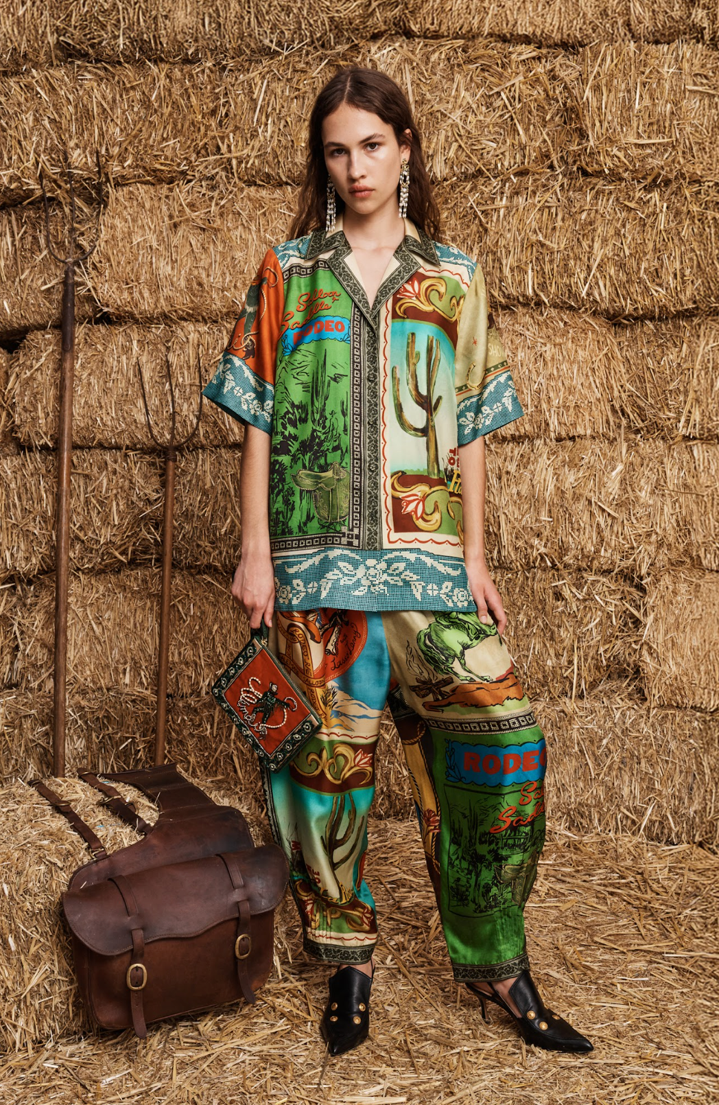 Alemais Ace Silk Shirt