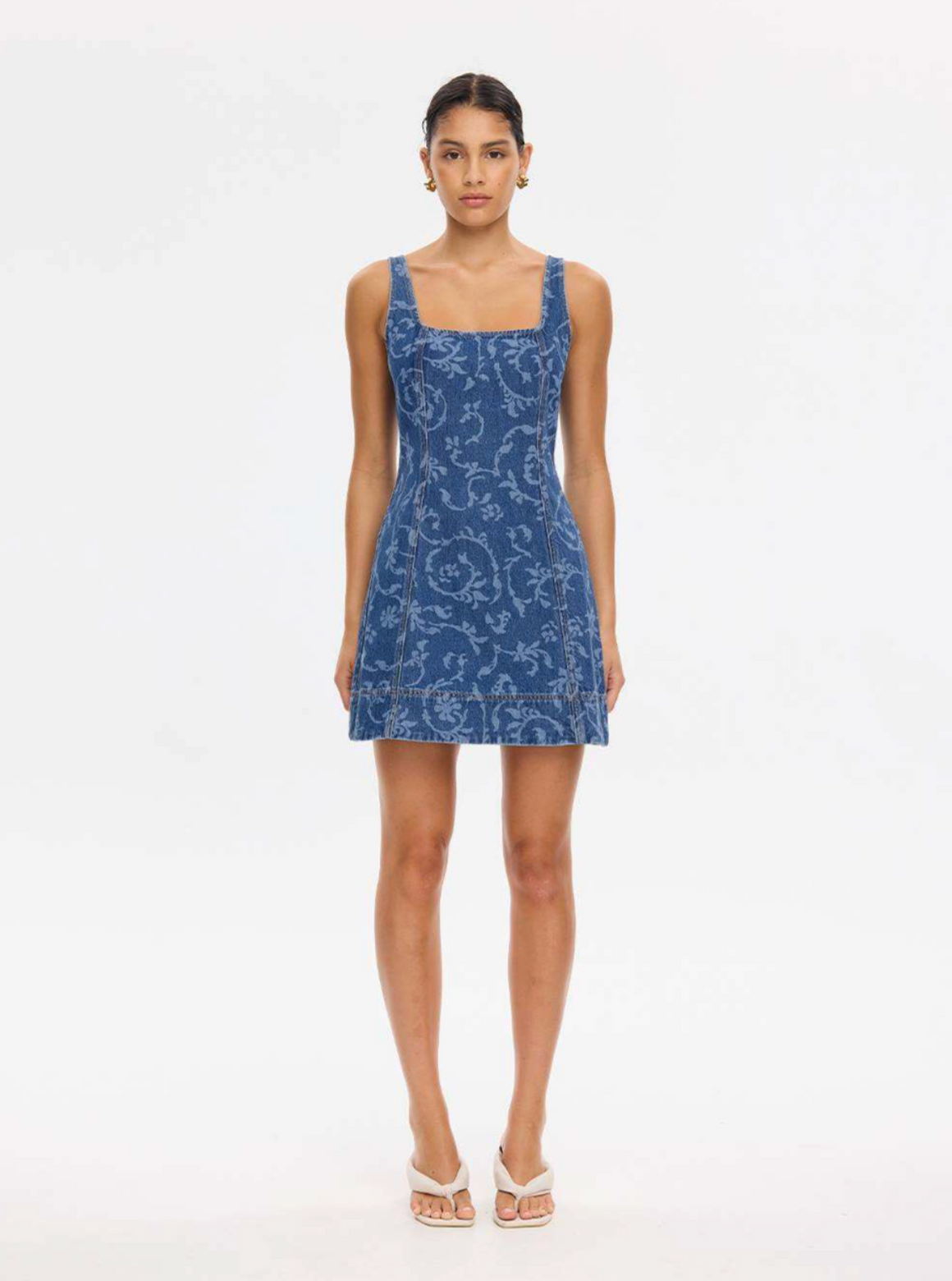 Kivari Oriana Denim Dress - Elina