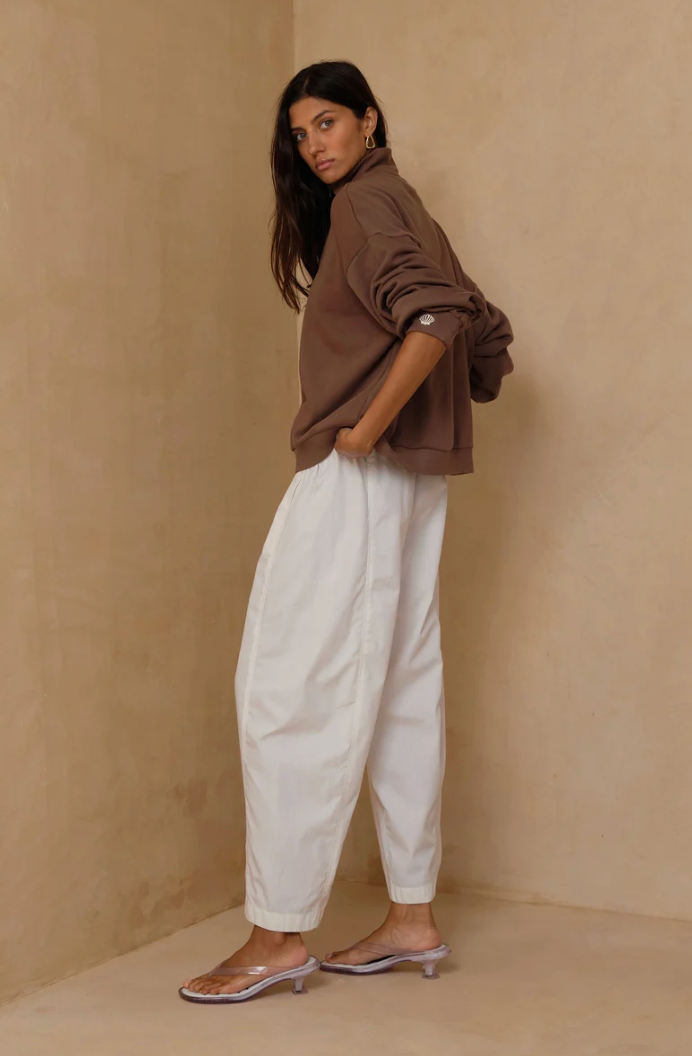 Lilya Coconut Pant - Coconut Ivory