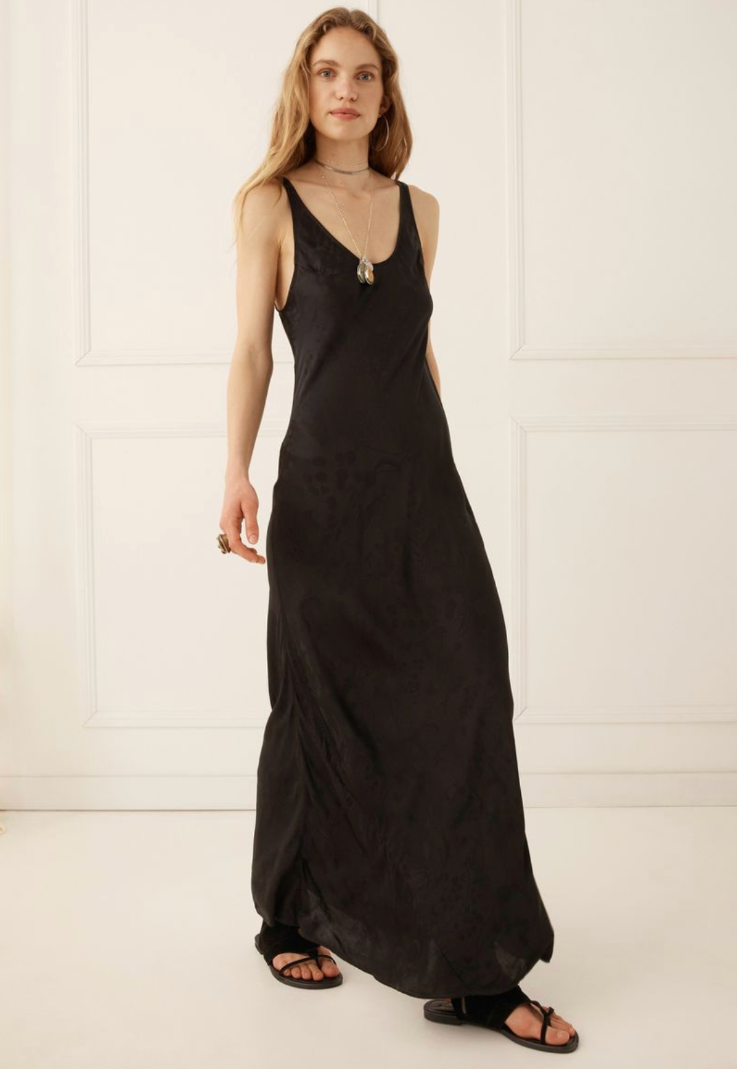 Spell Icon Bias Dress - Midnight