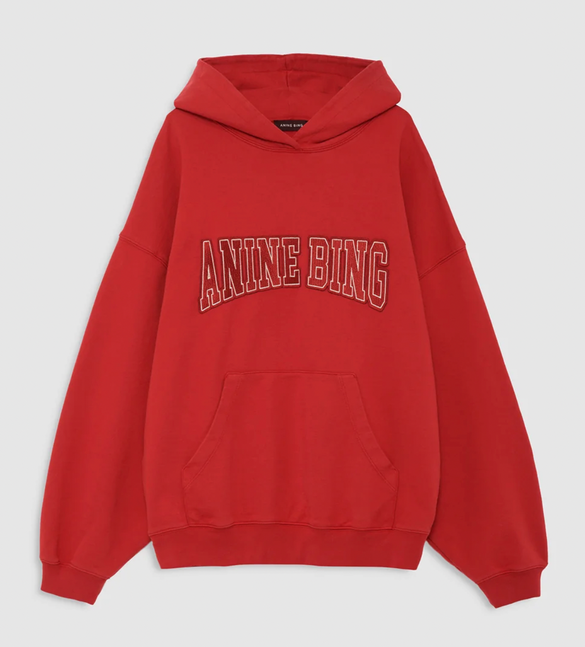 Anine Bing Harvey Sweatshirt - Tango Red