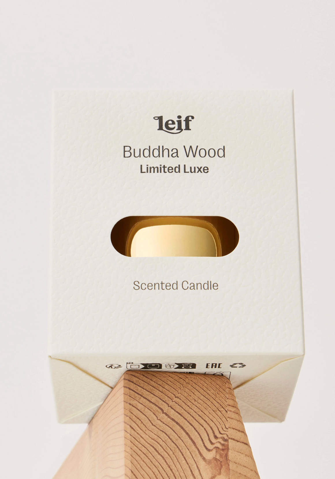 Leif Limited Luxe: Buddha Wood Candle