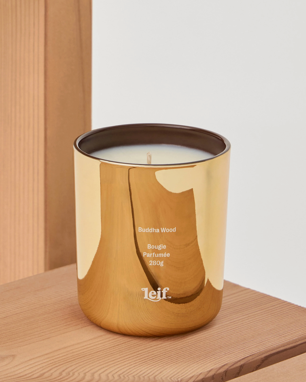 Leif Limited Luxe: Buddha Wood Candle