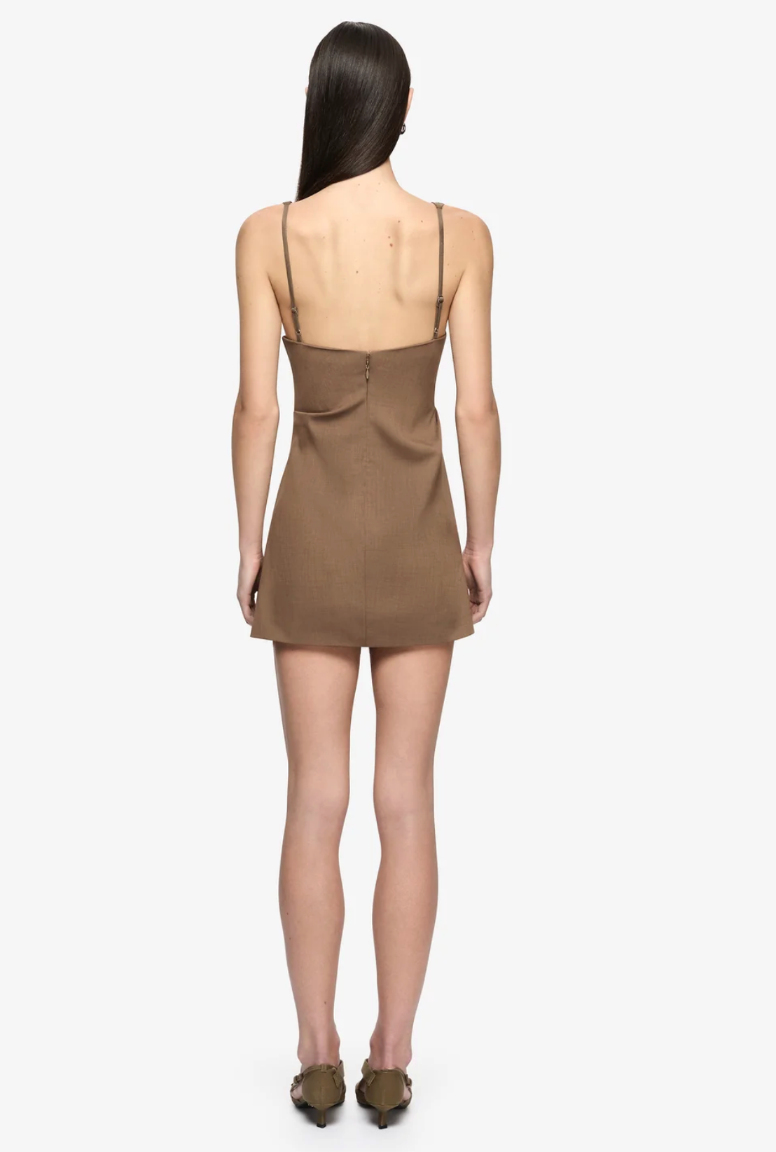 Bec and Bridge Mika Mini Dress - Taupe