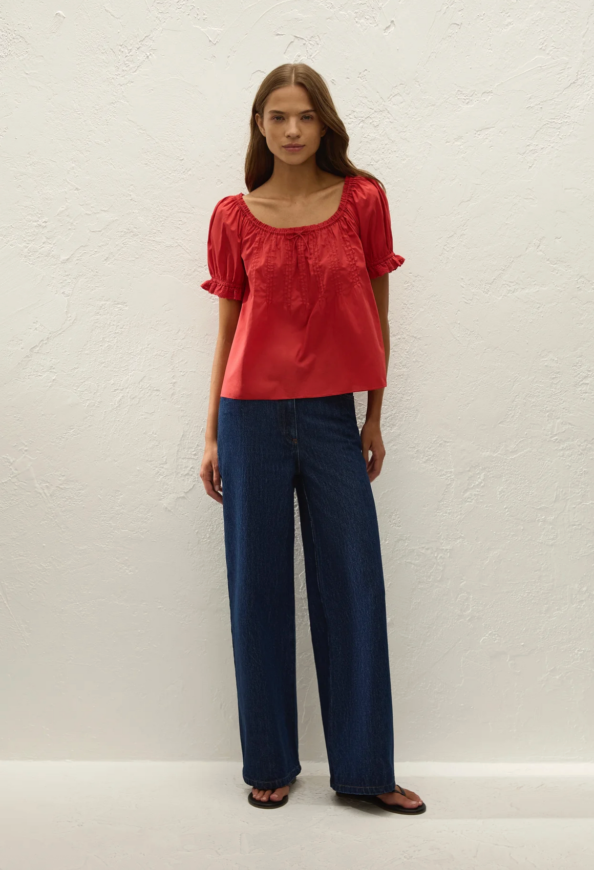 Faithful The Brand Jovita Top - Red