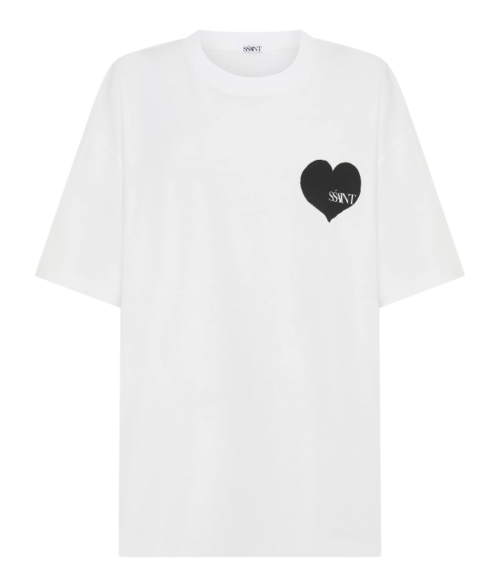 Ssaint Kids Heart Tee - Black