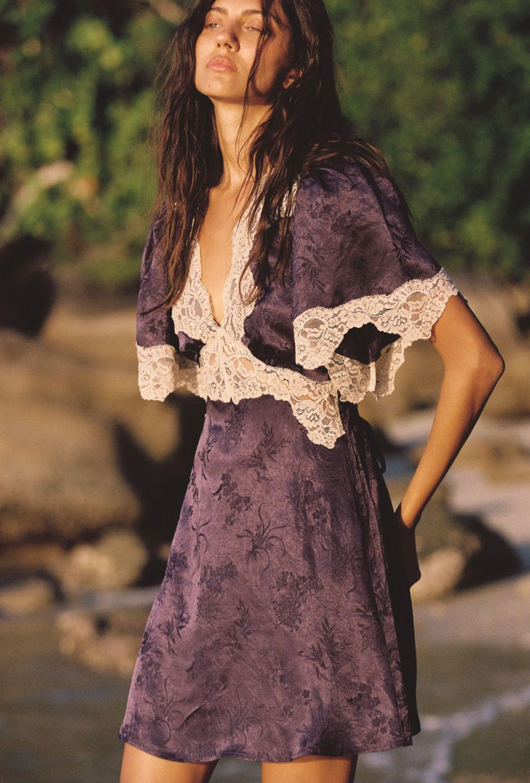 Spell Lasiandra Lace Mini Dress