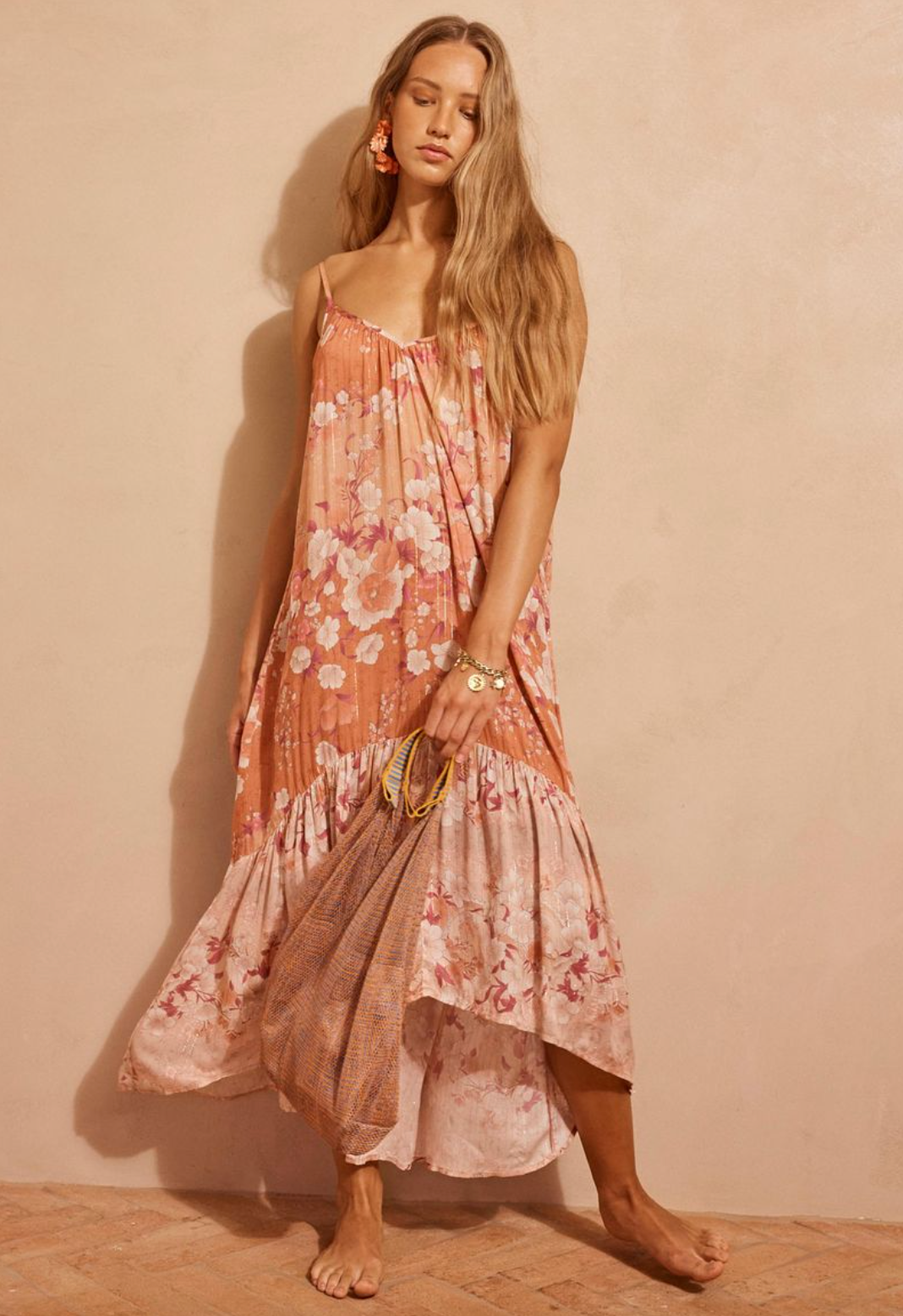 Spell Isola Strappy Dress - Sunfade