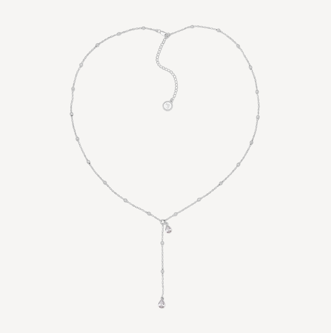 Mountain & Moon Skye Necklace - Silver