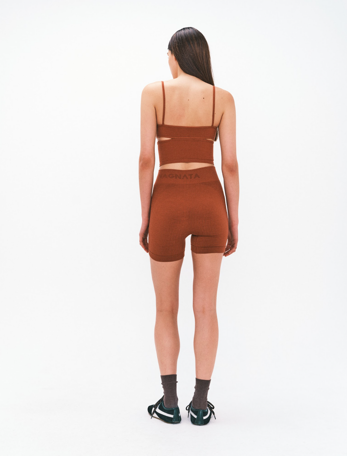 Nagnata Ballet Wool Mini Short - Clay