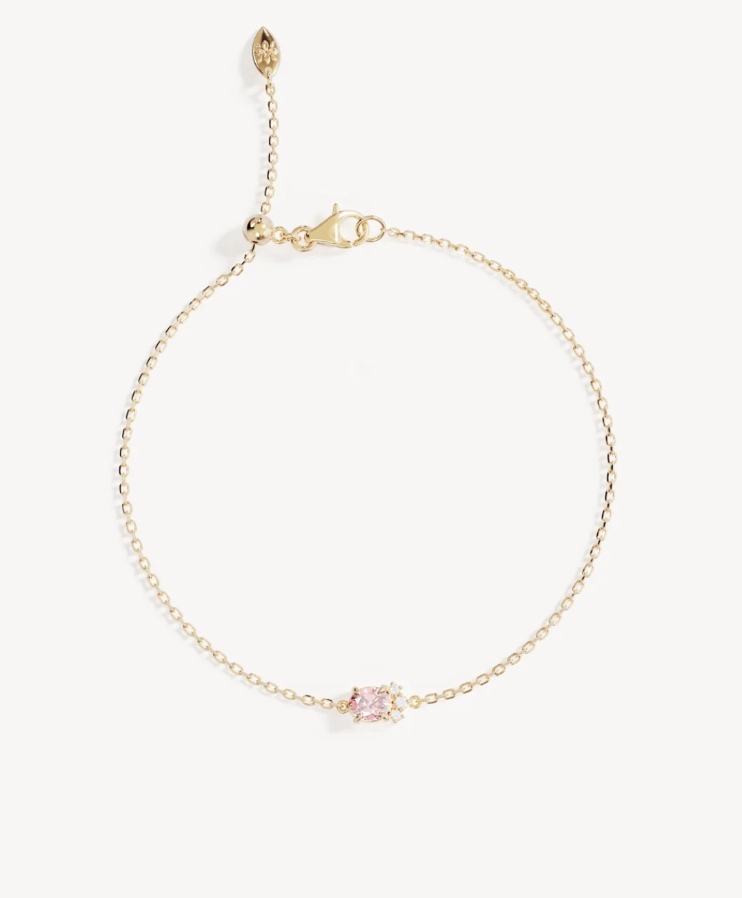 By Charlotte 18k Gold Vermeil Embrace Love Bracelet
