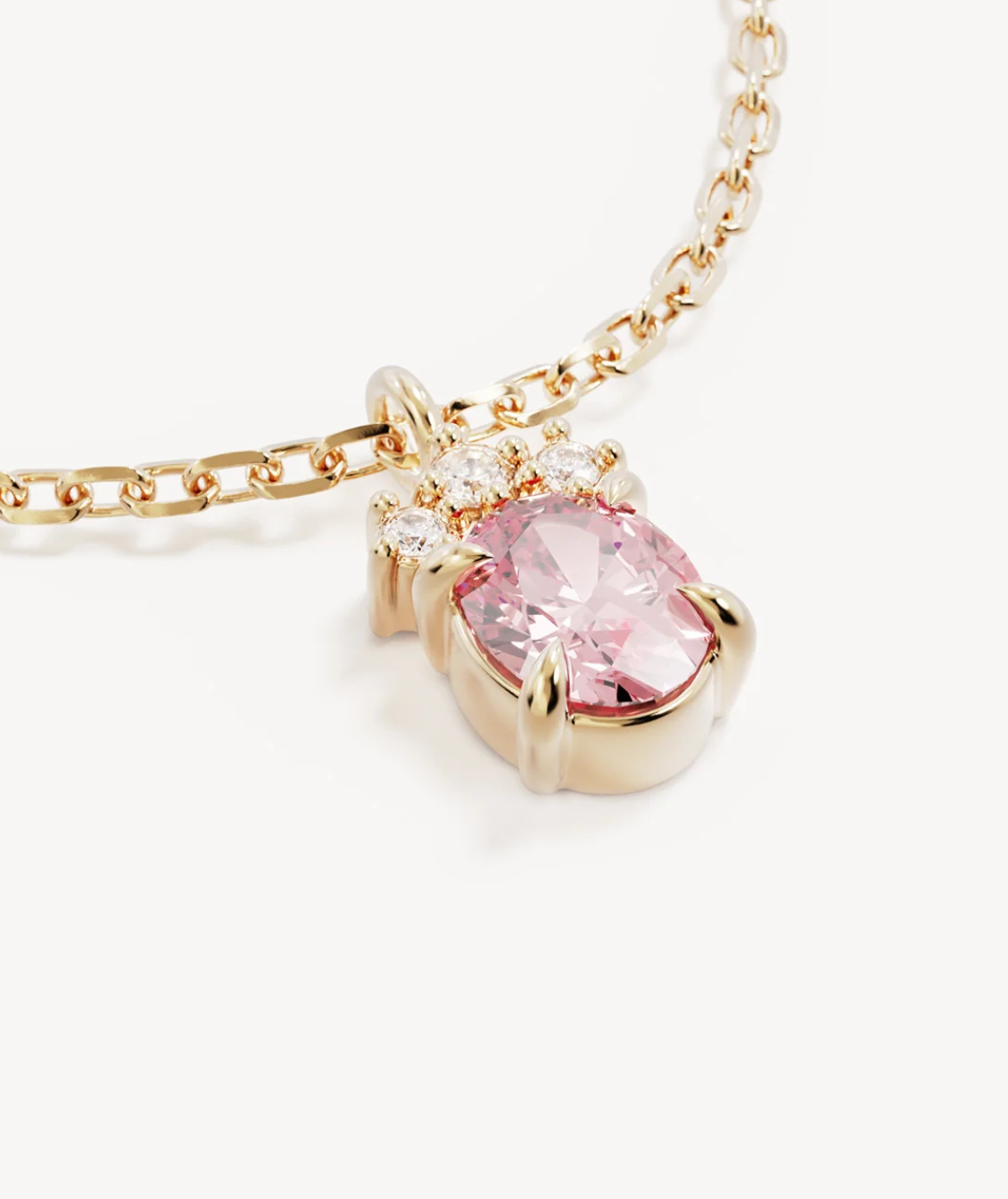 By Charlotte 18k Gold Vermeil Embrace Love Necklace