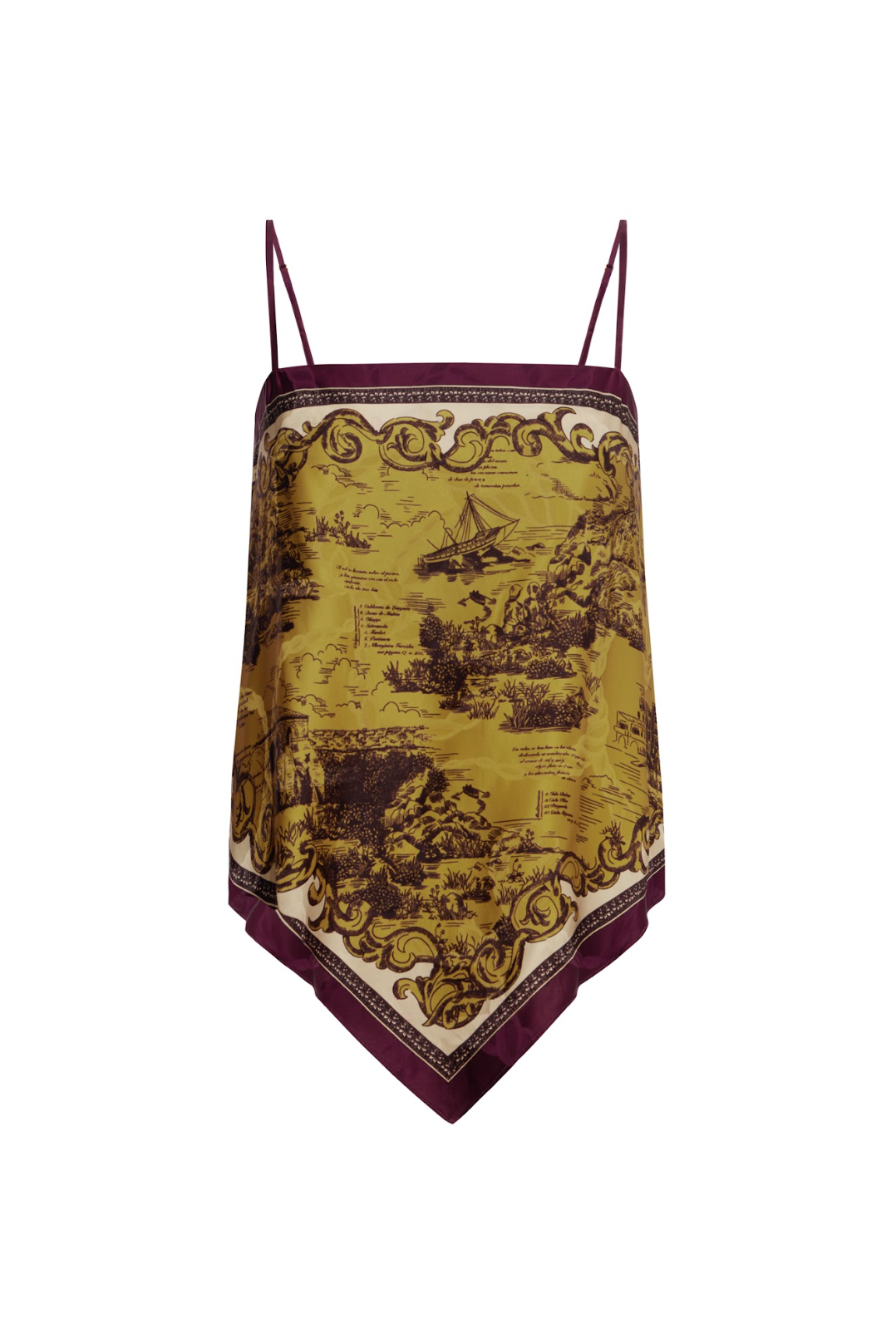 Alemais Martos Scarf Top