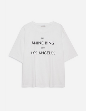 Anine Bing Rudy Tee Anine Bing - Ivory