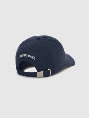Anine Bing Jeremy Baseball Cap - Washed Navy