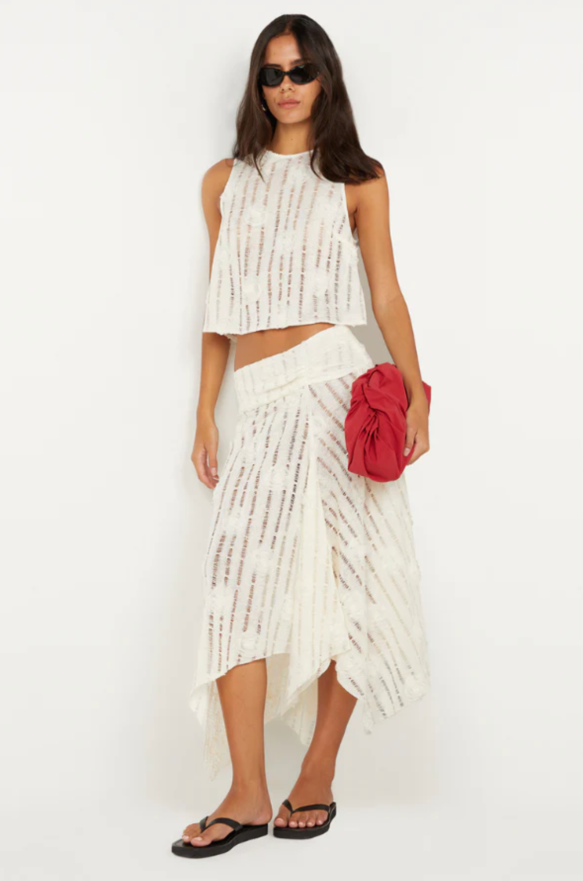 Bec and Bridge Amelie Shell Top - Ivory