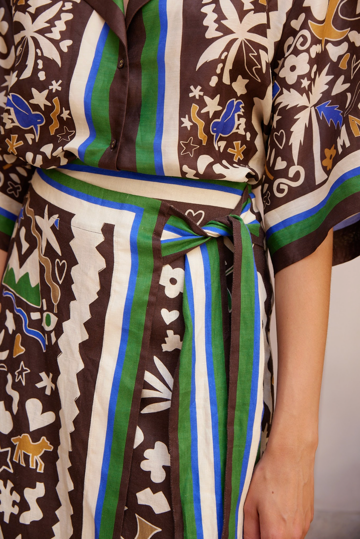 Alemais Maroc Wrap Skirt