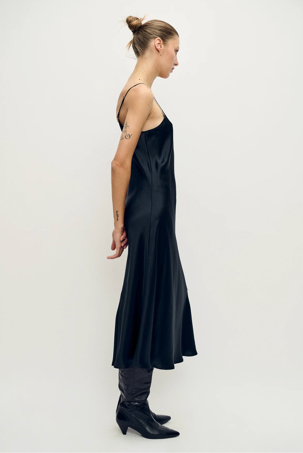 Silk Laundry 90's Slip Dress -Black Silk Laundry 90's Slip Dress -Black