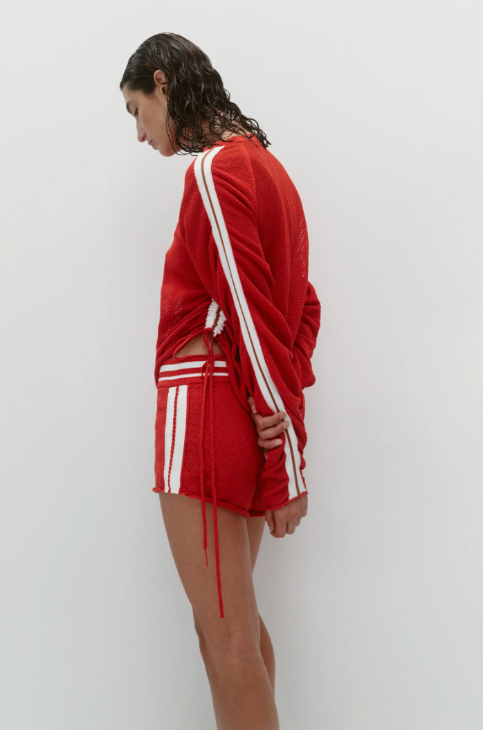Nagnata Downtown Mesh Short - Poppy