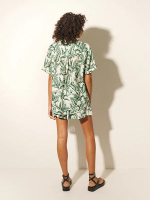 Kivari Tropico Shirt - Green Palm