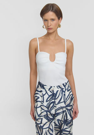 Viktoria & Woods Wynn Top - Ivory Marle