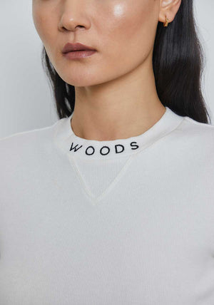 Viktoria & Woods Woods Rib Crew - Ivory