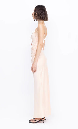 Bec and Bridge Mari Lou Knot Dress - Peach