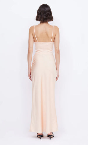 Bec and Bridge Mari Lou Knot Dress - Peach