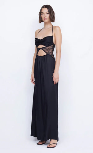 Bec And Bridge Santal Halter Maxi Dress - Black