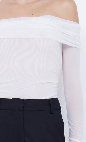 Bec and Bridge Sashay L/S Top - Ivory