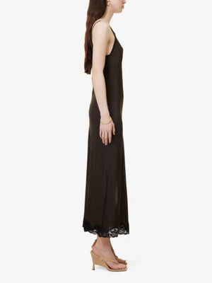 Bec + Bridge Deja Vous Slip Dress  - Chocolate