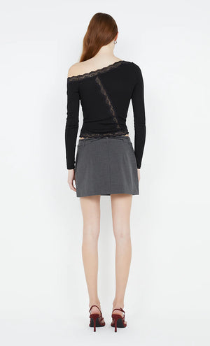 Bec and Bridge Amyra Long Sleeve Top - Black