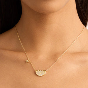 By Charlotte Live In Light Lotus Necklace